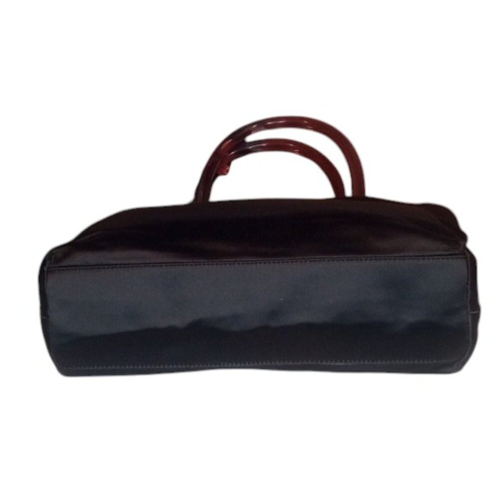 Prada Milano Mini Lucite Handle Satin Tote | GUC - Picture 4 of 12